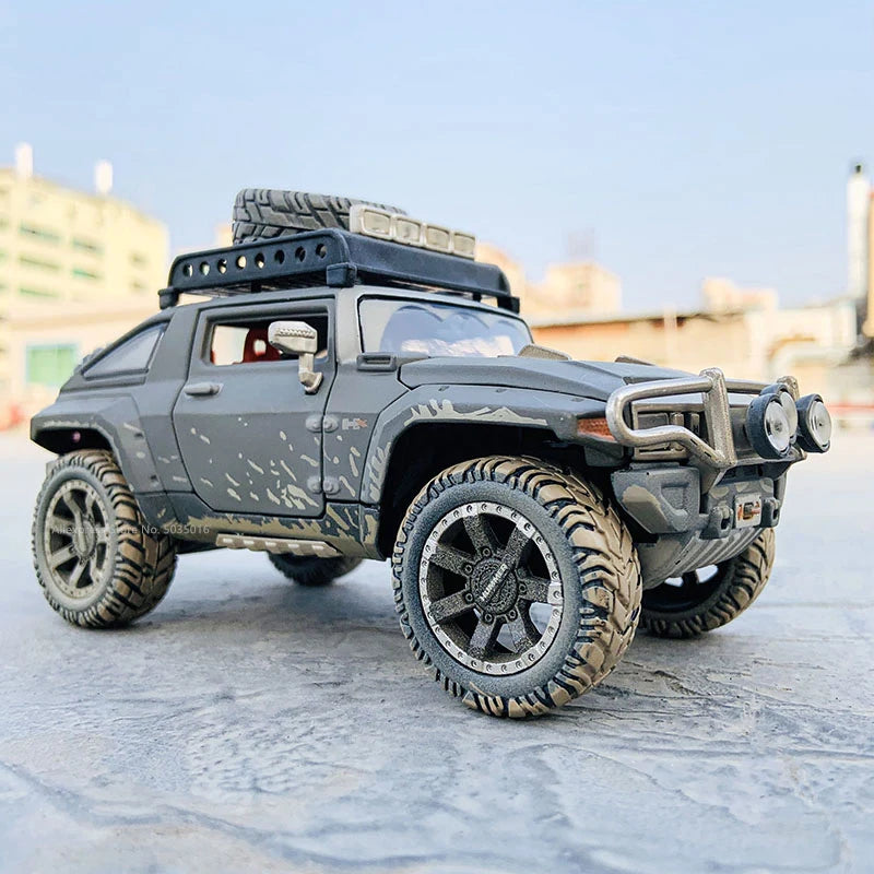 1:24 Old HUMMER HX Concept Simulation Alloy Car Model Crafts Decoration Collection Toy Tools Gift